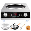 Concave induction cooker household high-power stir-frying furnace