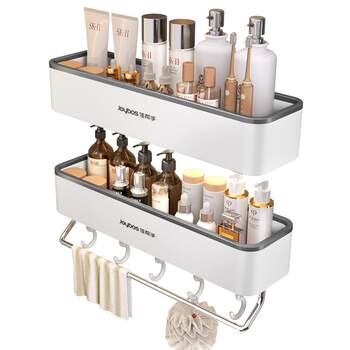 Bathroom storage rack without drilling bathroom storage