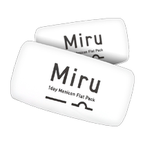 Japans Miru Miru contact lenses daily disposable 30 pieces * 3 boxes of moisturizing myopia disposable transparent lenses light and thin