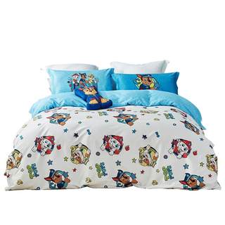 Luolai Home Textiles Paw Patrol pure cotton cartoon four-piece set