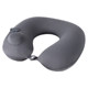 Press inflatable U-shaped pillow, a long-distance plane sleeping artifact