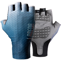 Lampada road cycling gloves shock-absorbing half-finger short-finger professional cycling equipment for men and women