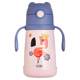 Cup Bear Children's Thermos Cup Food Grade 316 Learning Cup Baby Boys and Girls Back-On Water Cup Straw Cup