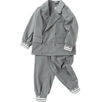 Bala Bala Boy Dress Mens Autumn Clothes Suit Baby Two Sets Gentleman Temperament Trendy Ocean Gas Children Suits