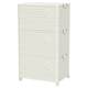 Folding storage box large capacity thickened household storage cabinet
