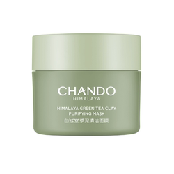 Chando Tea Mud Mask ປັບປຸງຫົວດໍາແລະຫນ້າກາກຄວບຄຸມນ້ໍາມັນ