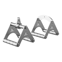 Daqi 304 stainless steel V-shaped rowing handle pull-down handle wrist strength training handle pull strength training home