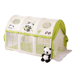 Children's Tent Indoor Playhouse for Girls and Boys, Extra-Large Secret Base, Mosquito Net, Can Be Used as a Bed, Sleep-In Tent, Bed Separation Tool