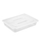 Food grade extra thick transparent tray cold dish plate square plate
