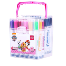 Able Water Color Pen 36 Color Kindergarten Suit Seal Color Pen Children Washable Color Stroke Pen Fine Art Special Washable Drawing Pen Toddler Painting Painted 24 Color Elementary Students Wang Wangs Team