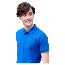 Pure cotton short-sleeved polo shirt custom printed logo lapel T-shirt custom-made corporate team work clothes
