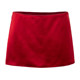 PynkiSwear Retro Red/Pumpkin Orange Satin Skirt A-Line Skirt ຜູ້ຍິງມີສ່ວນລຸ່ມຂອງສະໂພກ
