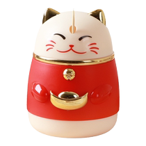 Creative toothpick holder automatically pops up for home storage high-looking and personalized Lucky Cat new style national trendy restaurant toothpick box