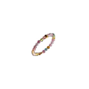 Donghai Shijia Tourmaline 999 Pure Gold Single Bead Ring