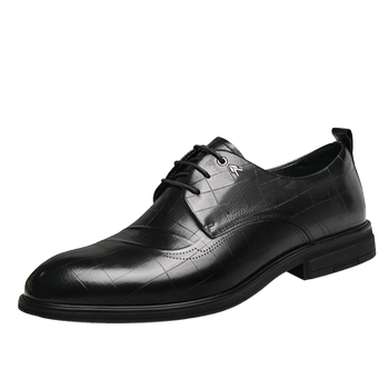 Men's leather shoes aokang business formal soft sole men's shoes