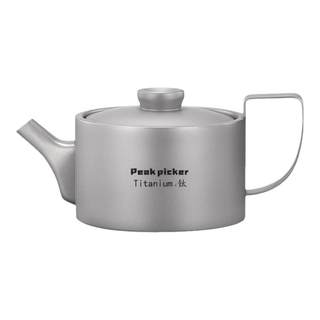 纯钛泡茶壶带滤网茶具旅行套装户外车载登山露营野营便携功夫茶壶