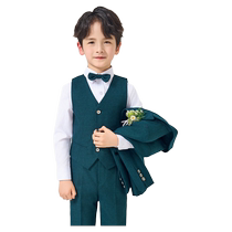 Luo Meng childrens suit suit boy flower girl host dress British style piano performance suit boy suit