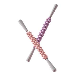 狼牙棒按摩滚轴放松小腿肌肉泡沫轴健身滚轮滚筋棒瘦腿神器瑜伽柱