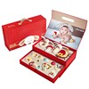 Aobei Newborn Baby Gift Practical Baby Meeting Gift Baby Full Moon Gift Soothing Toy 6 Rattle Gift Box
