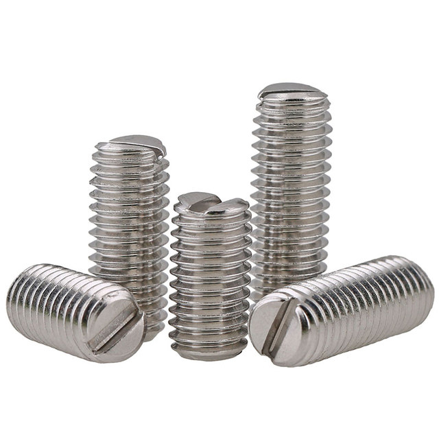 Direct sales of stainless steel single-slot tightening screws