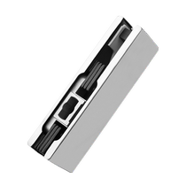 Frameless glass door upper and lower clip 15MM small door clip floor spring door heavy duty 15cm upper and lower clip curved clip one-word clip