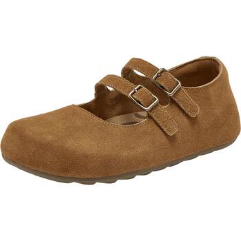 Bestu 2026 spring new genuine leather flat mary jane birkenstock shoes lazy casual women's shoes d3813aq6