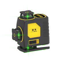 超亮田岛12线绿光红外线水平仪高精度强光细线16线便携水平激光仪