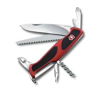 Victorinox Swiss Army Knife Delemon New Knight Outdoor Portable Multifunctional Folding Tool Authentic Swiss Sergeant's Knife