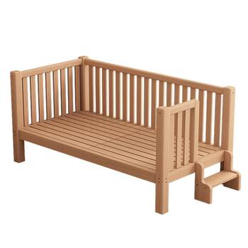 All solid wood children's bed beech wood bed