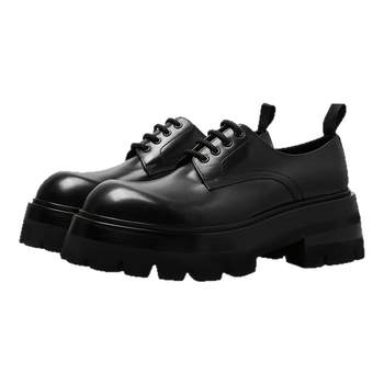 Zhang yixing's same style genuine leather casual shoes