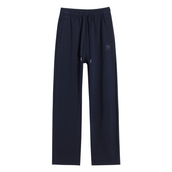 Cotton sweatpants women's large size pure cotton casual sweatpants