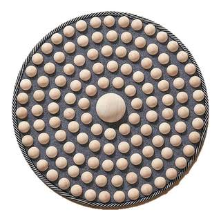 Jade natural solid wood acupressure board massage mat walking carpet