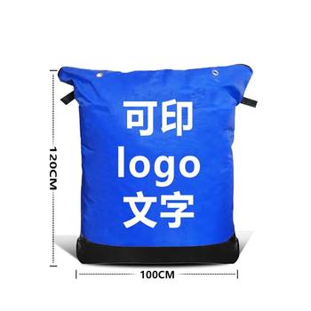 Large capacity waterproof thickened wear-resistant zipper bag