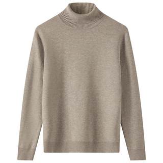 【储格】高领毛衣男宽松厚秋冬季新款日系毛衫百搭男士休闲针织衫