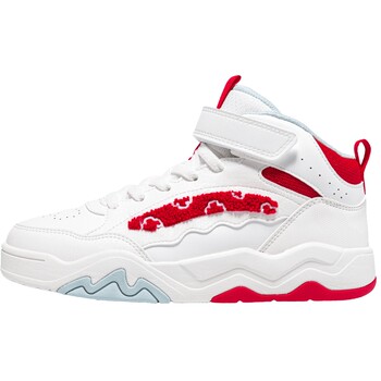 Xtep children's shoes children's velcro shoes 2025 new girls' high-top street fashion sports shoes