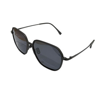 Light and wild sunshade polygon korean large frame men's sunglasses