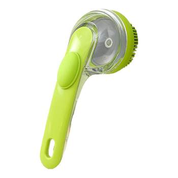 Pet dog hair washing bath brush massage brush artifact