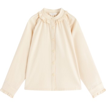 Broadcute children's shirt autumn new style children's lady stand-up collar fancy top girls keq3c527