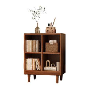 Low bookcase storage cabinet american style