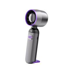 Refrigeration Small Air Conditioner] Handheld Violent 100-Speed Small Fan Ultra-High-Speed Energy-Saving Small Air Cannon 2025 New Dormitory Small Portable USB Charging Office Desktop Electric Fan Cooling Artifact