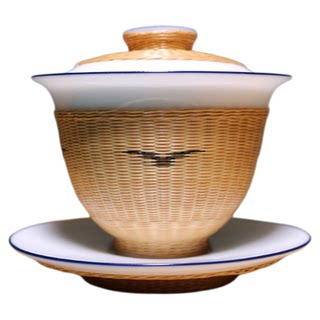 头层竹丝扣瓷竹编细竹条手工diy竹丝瓷胎竹编扣瓷水杯茶叶罐