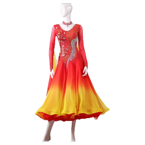 Modern dance dress new ballroom dance competition dress ballroom dance swing performance dress ballroom dance waltz