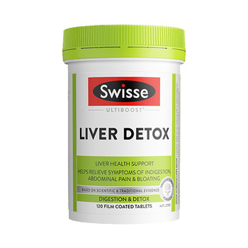 Australian Swisse Swisse Milk Thistle Protective Liver Tablets 120 ເມັດ ອົດນອນ ແລະ ນອນເດິກ 200 ເມັດ