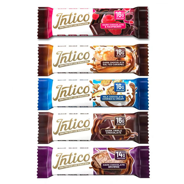 Intico whey protein bar nutritional meal replacement satiety