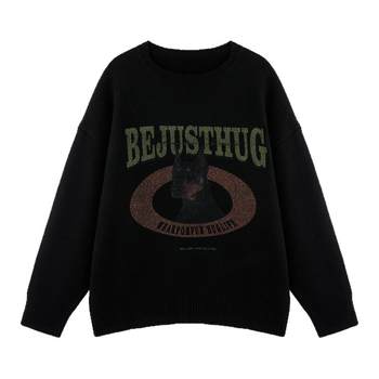 Bjhg doberman thickened pullover autumn and winter sweater coat Bjhg doberman thickened pullover autumn and winter sweater coat