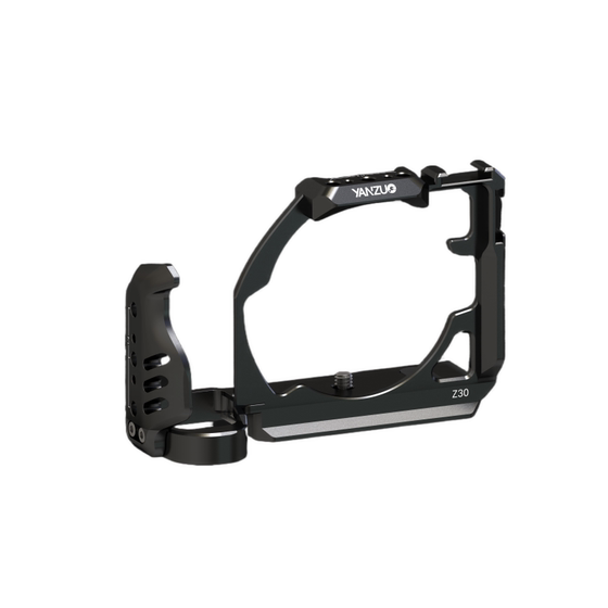 
Yan Zuo Applicable to Nikon Z30 camera rabbit cage video VLOG expansion metal protective frame on stabilizer horizontal and vertical shooting quick-loading board nikon z30 handle L quick-loading board accessories