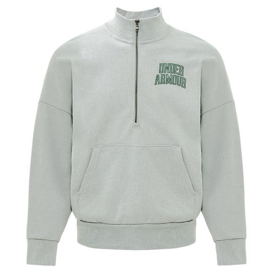 安德玛官方奥莱UA 男子高克重保暖跑步健身训练运动休闲宽松卫衣