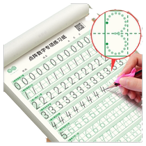 儿童数字控笔训练字帖幼儿园学前班幼小衔接数字练字帖小学生一二年级拼音描红本大中小班入门初学者练字神器