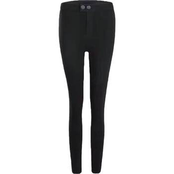 leggings ສີດໍາສໍາລັບແມ່ຍິງ 2023 ໃຫມ່ພາກຮຽນ spring ແລະດູໃບໄມ້ລົ່ນແບບນອກໃສ່ແອວສູງ elastic tight pencil pants ກາງເກງສີດໍາຂະຫນາດນ້ອຍ