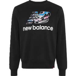 New Balance NB Men's Female Women's Neutral Sweatshot Motor Sports Leisure Top Broken Code Broken Code Set